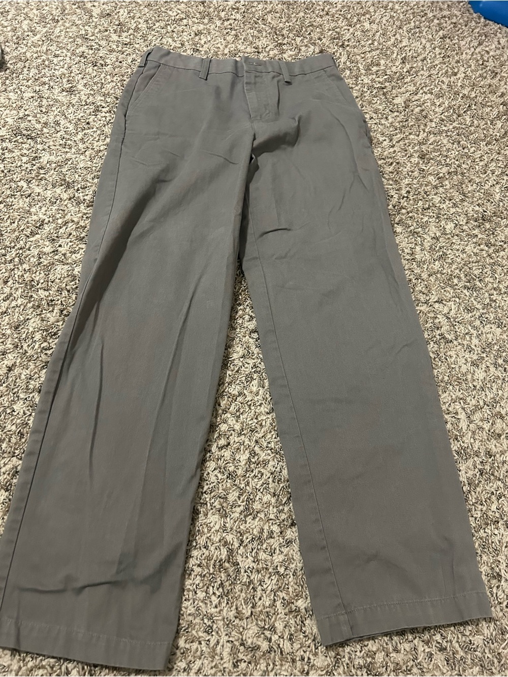 croft & barrow Men's Straight Leg Chinos in Gray